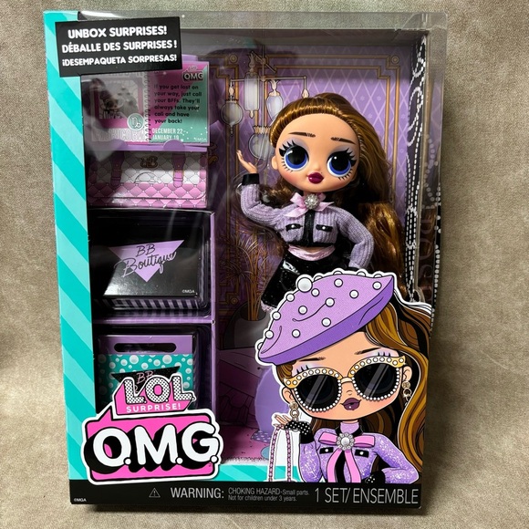 LOL Surprise OMG Pose Fashion Doll w/ Multiple Surprises & Fabulous Accessories - Picture 1 of 7
